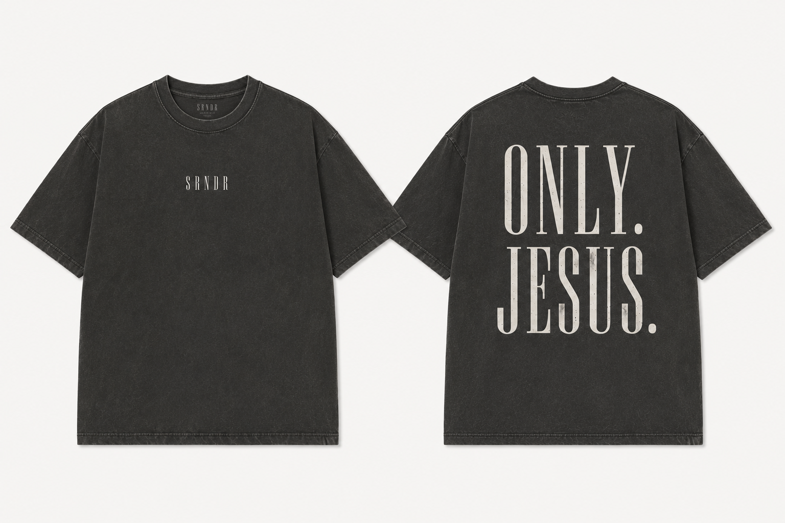 Only. Jesus.