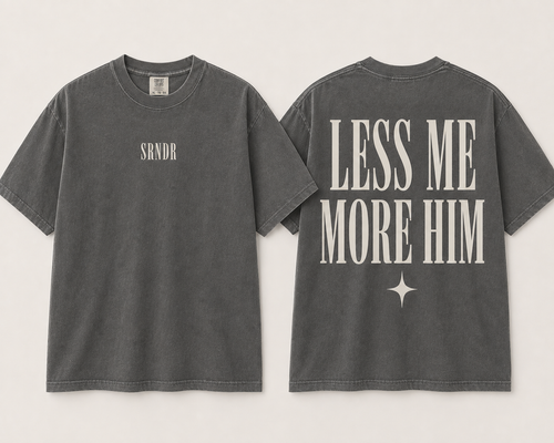 Less Me. More Him.