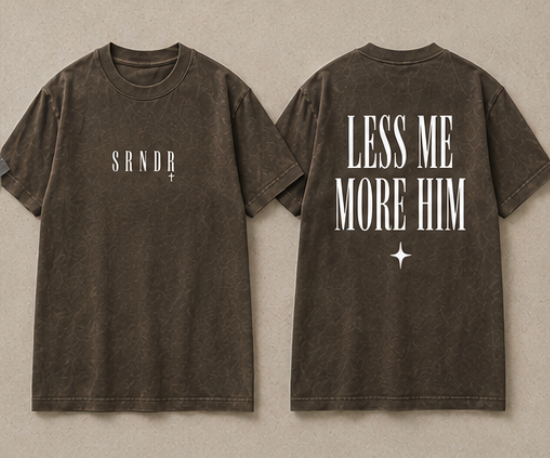 Less Me. More Him.